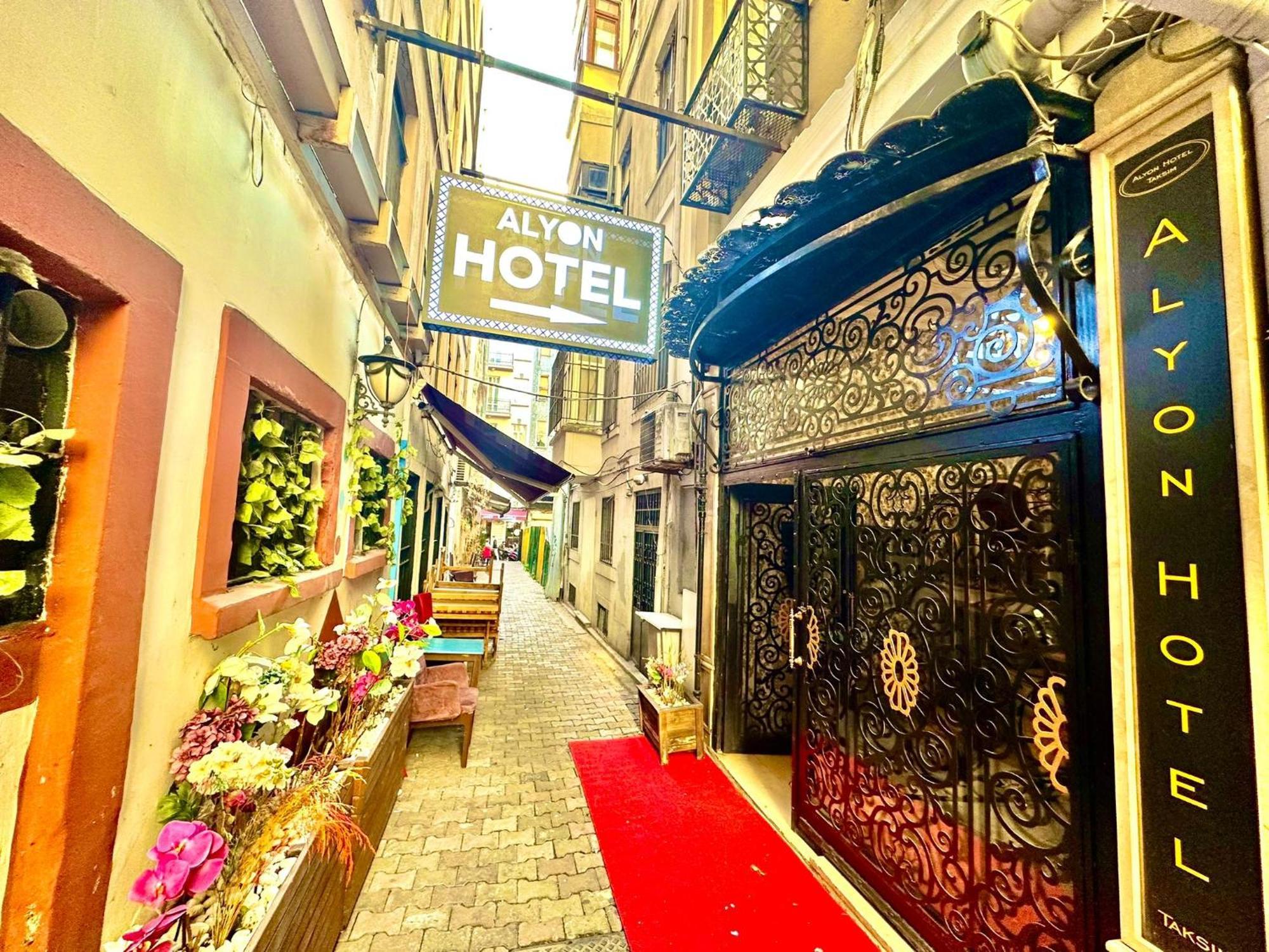 איסטמבול Alyon Hotel Taksim מראה חיצוני תמונה