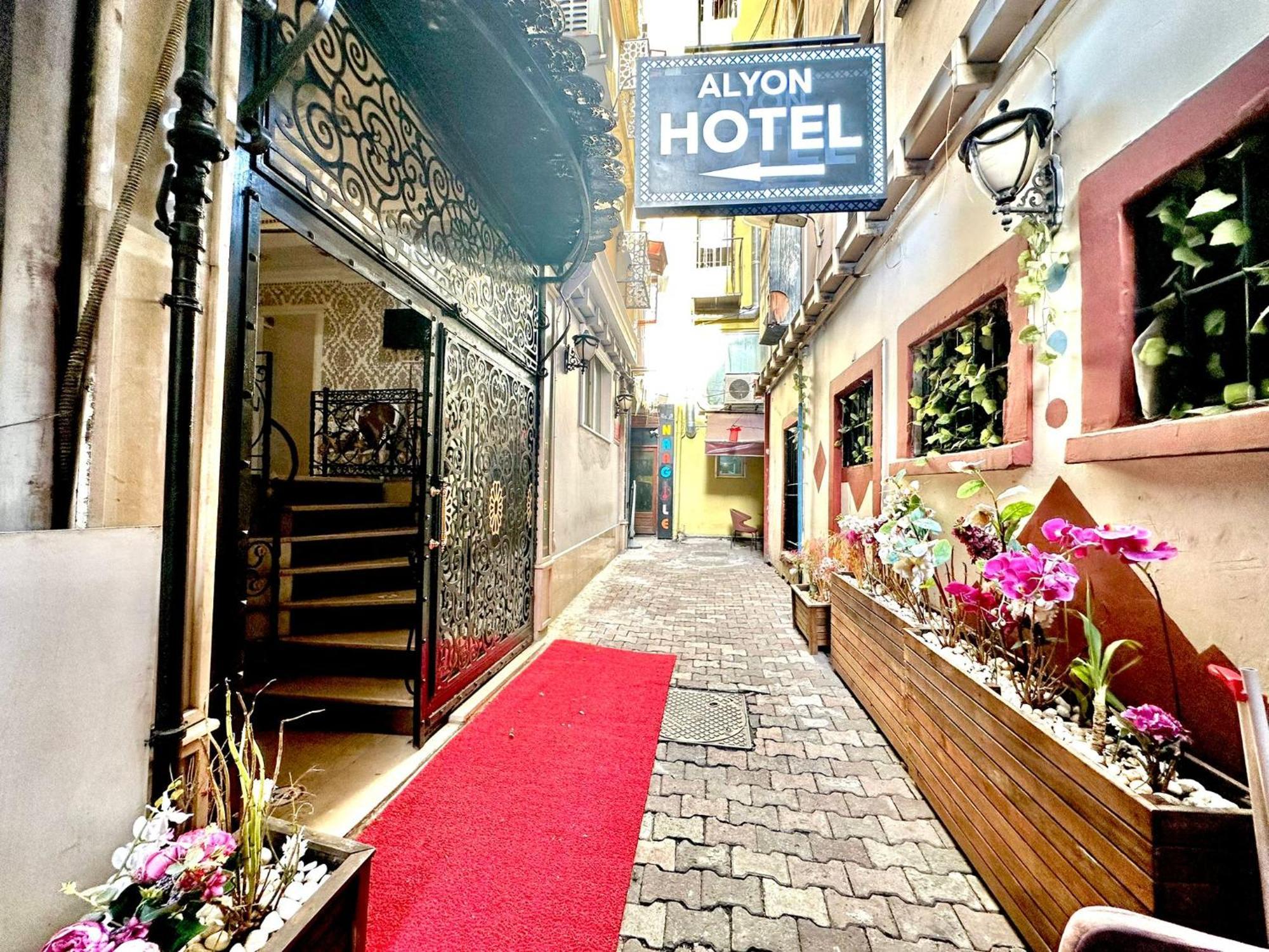 איסטמבול Alyon Hotel Taksim מראה חיצוני תמונה